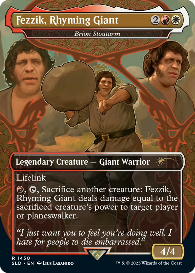 Fezzik, Rhyming Giant - Brion Stoutarm [Secret Lair Drop Series] - Trinity Hobby