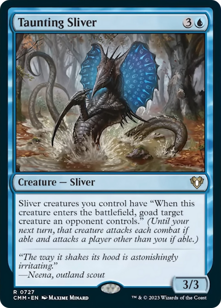 Taunting Sliver [Commander Masters] - Trinity Hobby