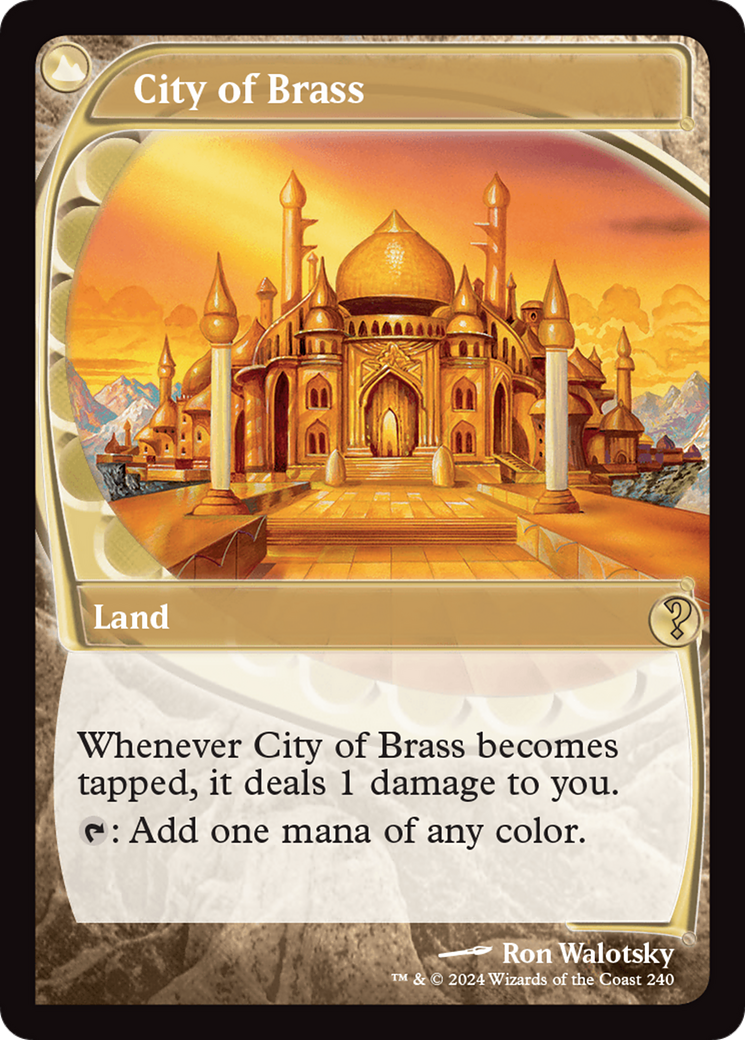 City of Brass (Future Sight) [Mystery Booster 2] - Trinity Hobby
