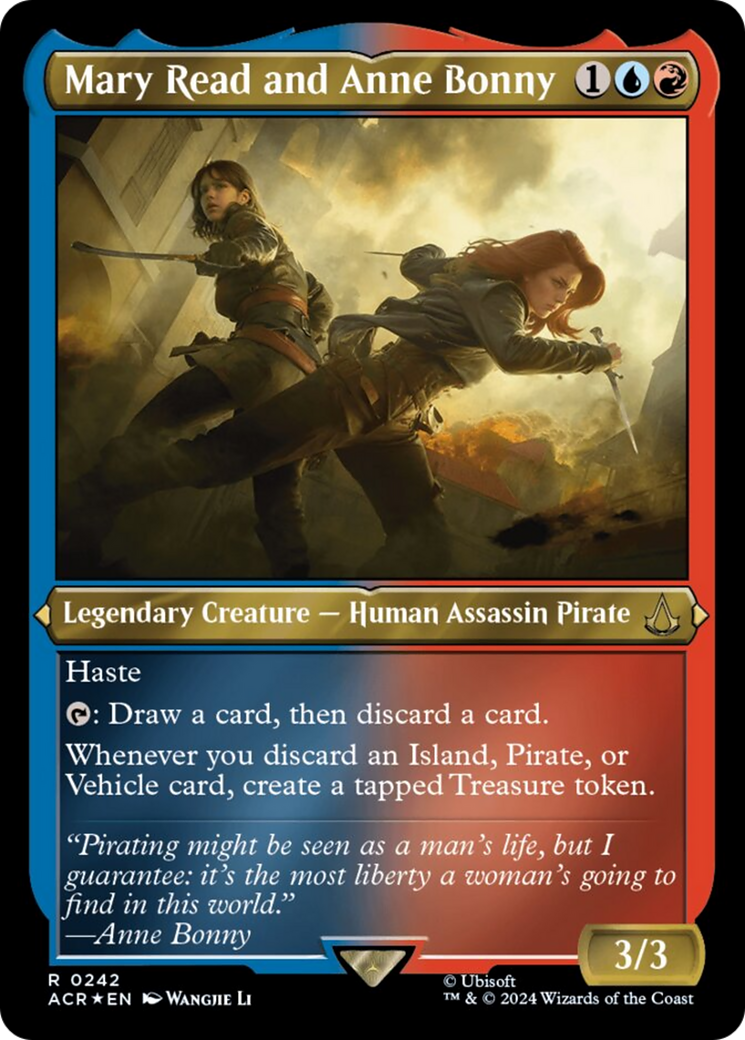 Mary Read and Anne Bonny (Foil Etched) [Assassin's Creed] - Trinity Hobby