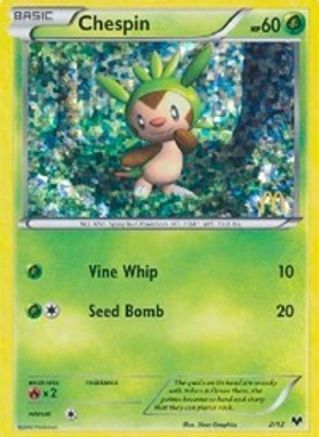 Chespin (2/12) [McDonald's Promos: 2014 Collection] - Trinity Hobby