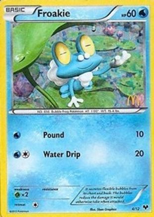 Froakie (4/12) [McDonald's Promos: 2014 Collection] - Trinity Hobby