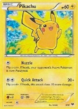 Pikachu (5/12) [McDonald's Promos: 2014 Collection] - Trinity Hobby