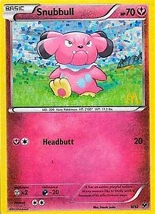 Snubbull (8/12) [McDonald's Promos: 2014 Collection] - Trinity Hobby