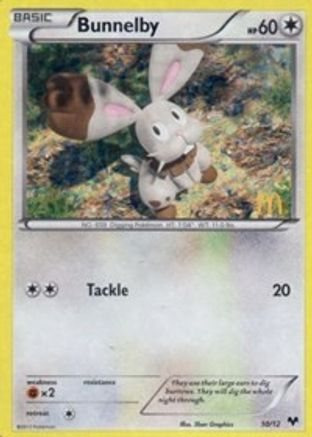 Bunnelby (10/12) [McDonald's Promos: 2014 Collection] - Trinity Hobby