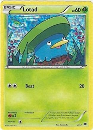 Lotad (2/12) [McDonald's Promos: 2015 Collection] - Trinity Hobby