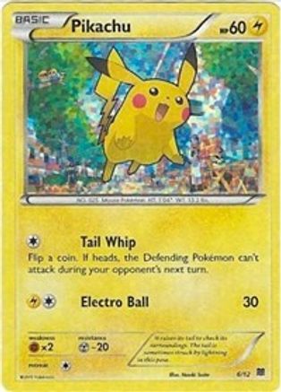 Pikachu (6/12) [McDonald's Promos: 2015 Collection] - Trinity Hobby
