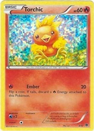 Torchic (3/12) [McDonald's Promos: 2015 Collection] - Trinity Hobby