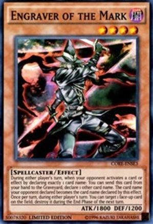 Engraver of the Mark [CORE-ENSE3] Super Rare - Trinity Hobby