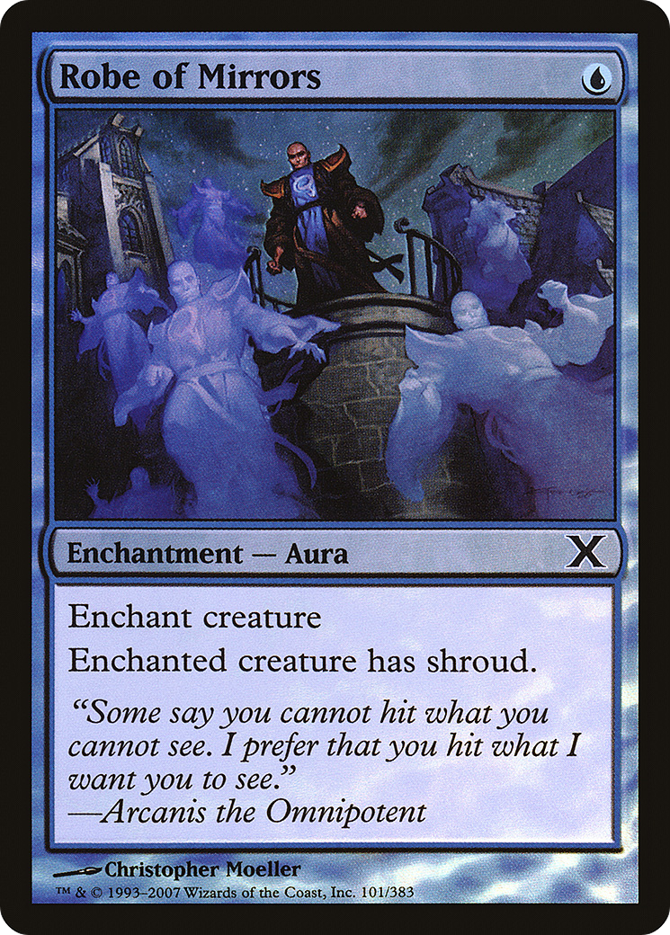 Robe of Mirrors  [Foil]  (10E-101★) - [Tenth Edition] - Trinity Hobby