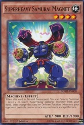 Superheavy Samurai Magnet [BOSH-EN008] Common - Trinity Hobby