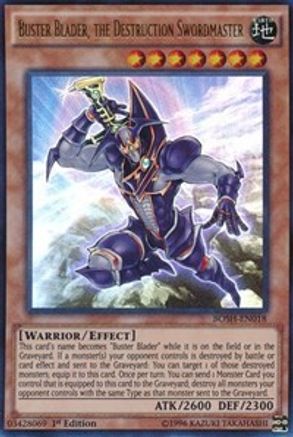 Buster Blader, the Destruction Swordmaster [BOSH-EN018] Ultra Rare - Trinity Hobby