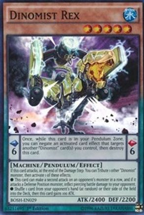 Dinomist Rex [BOSH-EN029] Super Rare - Trinity Hobby