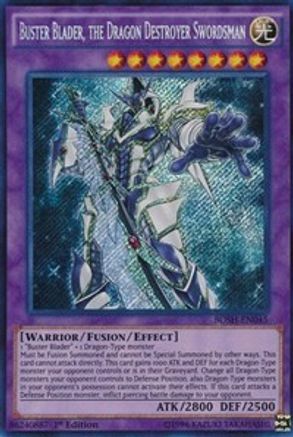 Buster Blader, the Dragon Destroyer Swordsman [BOSH-EN045] Secret Rare - Trinity Hobby