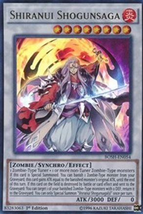 Shiranui Shogunsaga [BOSH-EN054] Ultra Rare - Trinity Hobby
