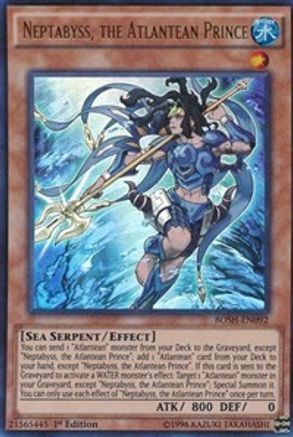 Neptabyss, the Atlantean Prince [BOSH-EN092] Ultra Rare - Trinity Hobby