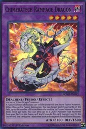 Chimeratech Rampage Dragon [BOSH-EN093] Super Rare - Trinity Hobby