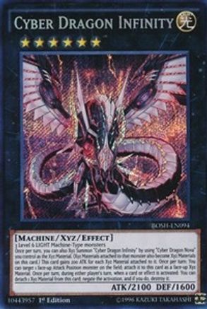 Cyber Dragon Infinity [BOSH-EN094] Secret Rare - Trinity Hobby