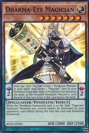 Dharma-Eye Magician [BOSH-EN096] Super Rare - Trinity Hobby