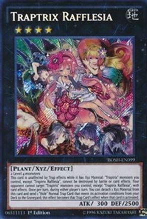 Traptrix Rafflesia [BOSH-EN099] Secret Rare - Trinity Hobby