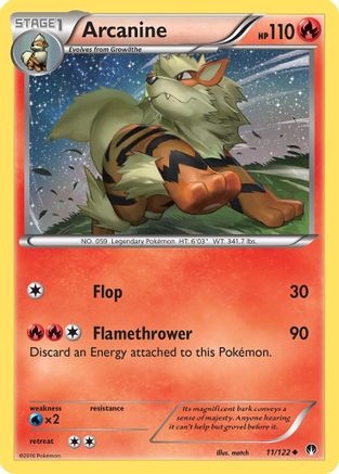 Arcanine (11/122) [XY: BREAKpoint] - Trinity Hobby