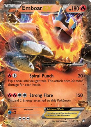 Emboar EX (14/122) [XY: BREAKpoint] - Trinity Hobby