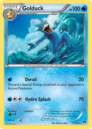Golduck (17/122) [XY: BREAKpoint] - Trinity Hobby