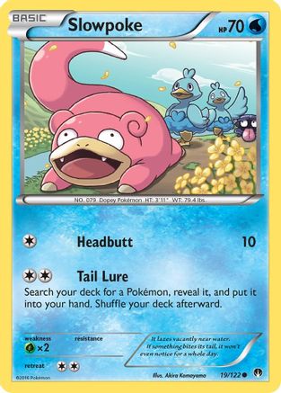 Slowpoke (19/122) [XY: BREAKpoint] - Trinity Hobby