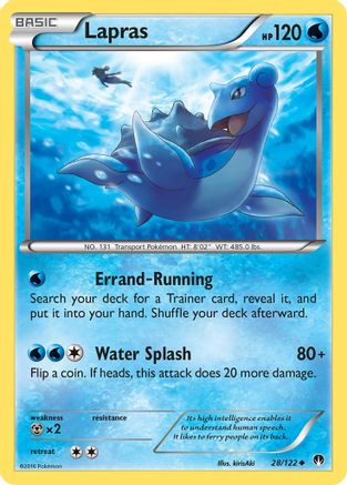 Lapras (28/122) [XY: BREAKpoint] - Trinity Hobby
