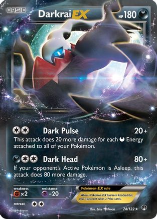 Darkrai EX (74/122) [XY: BREAKpoint] - Trinity Hobby