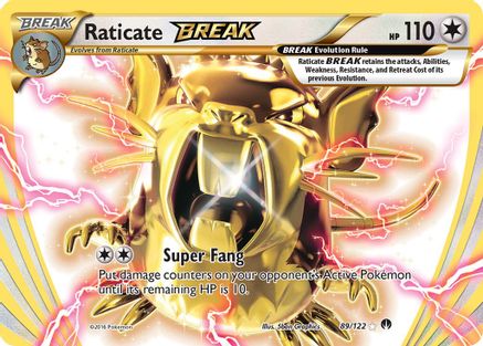 Raticate BREAK (89/122) [XY: BREAKpoint] - Trinity Hobby