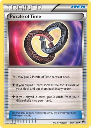 Puzzle of Time (109/122) [XY: BREAKpoint] - Trinity Hobby