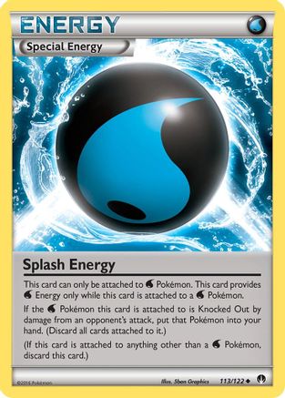 Splash Energy (113/122) [XY: BREAKpoint] - Trinity Hobby
