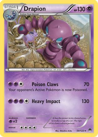Drapion (54/122) [XY: BREAKpoint] - Trinity Hobby