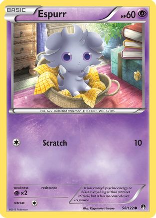 Espurr (58/122) [XY: BREAKpoint] - Trinity Hobby