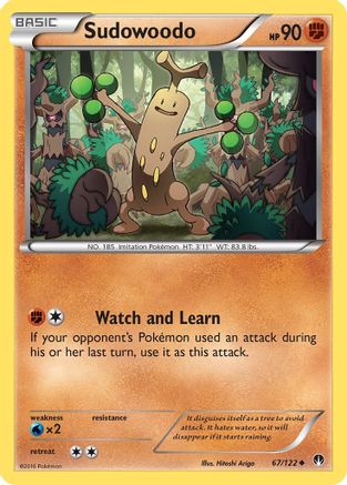 Sudowoodo (67/122) [XY: BREAKpoint] - Trinity Hobby