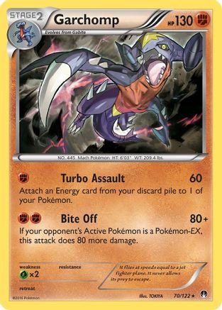 Garchomp (70/122) [XY: BREAKpoint] - Trinity Hobby