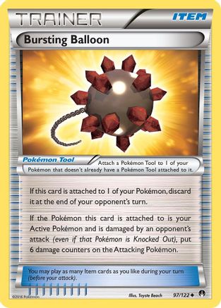 Bursting Balloon (97/122) [XY: BREAKpoint] - Trinity Hobby
