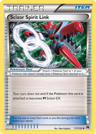 Scizor Spirit Link (111/122) [XY: BREAKpoint] - Trinity Hobby