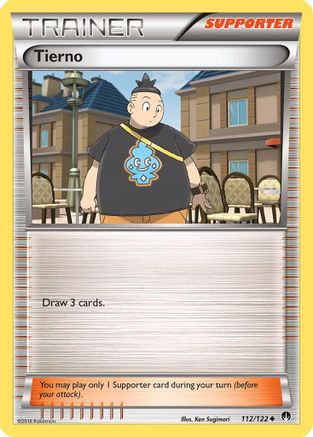 Tierno (112/122) [XY: BREAKpoint] - Trinity Hobby