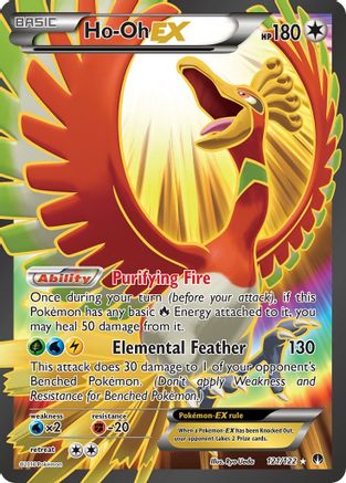 Ho-Oh EX (121/122) [XY: BREAKpoint] - Trinity Hobby