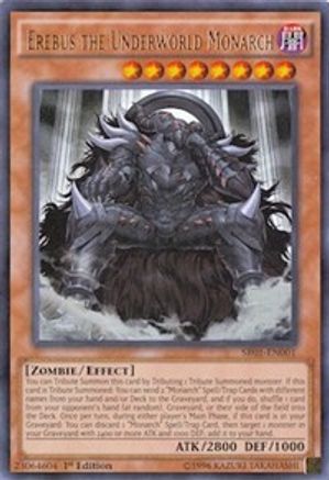 Erebus the Underworld Monarch [SR01-EN001] Ultra Rare - Trinity Hobby