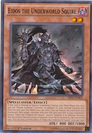 Eidos the Underworld Squire [SR01-EN002] Super Rare - Trinity Hobby