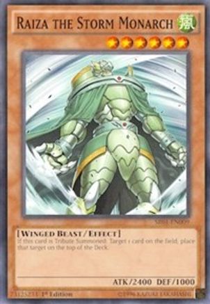 Raiza the Storm Monarch [SR01-EN009] Common - Trinity Hobby