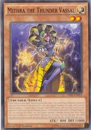 Mithra the Thunder Vassal [SR01-EN011] Common - Trinity Hobby