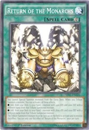 Return of the Monarchs [SR01-EN026] Common - Trinity Hobby