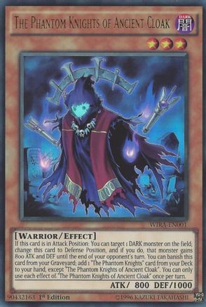 The Phantom Knights of Ancient Cloak [WIRA-EN001] Ultra Rare - Trinity Hobby