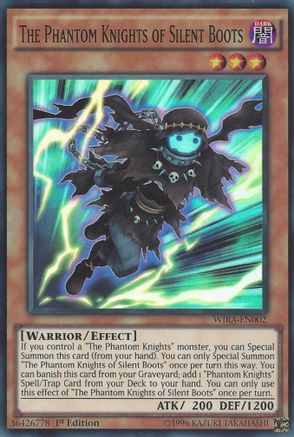 The Phantom Knights of Silent Boots [WIRA-EN002] Super Rare - Trinity Hobby