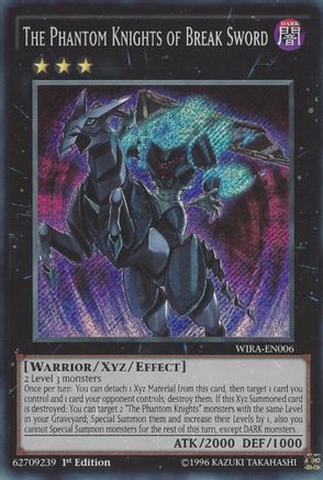 The Phantom Knights of Break Sword [WIRA-EN006] Secret Rare - Trinity Hobby