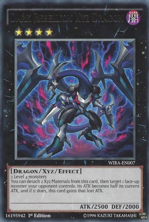 Dark Rebellion Xyz Dragon [WIRA-EN007] Rare - Trinity Hobby